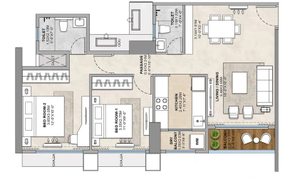 2bhk